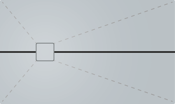 Desagüe lateral (separación horizontal)